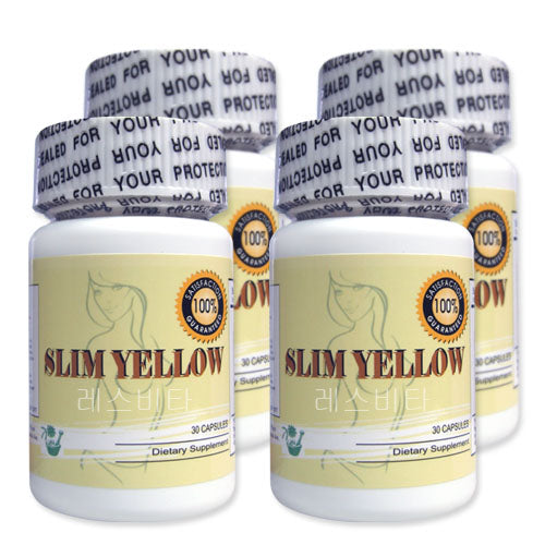 슬림옐로우 Slim Yellow 식욕억제/ 부작용완화 (x4병 할인)